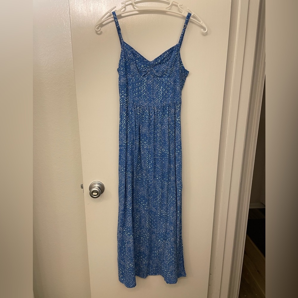 Blue Hollister MIDI summer dress XS